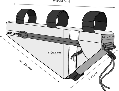 Leadout! mini frame bag