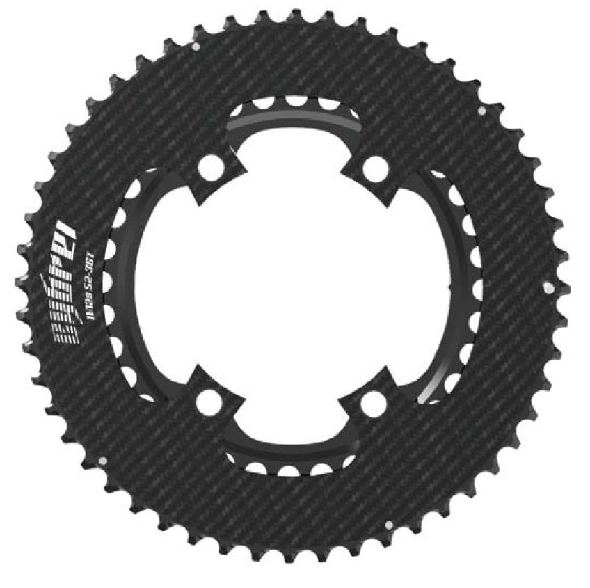 Cybrei EVO outer chainring carbon